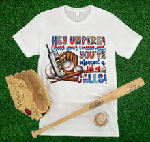 Load image into Gallery viewer, Hey Umpire Check Your Voicemail Baseball Tees (YOUTH)