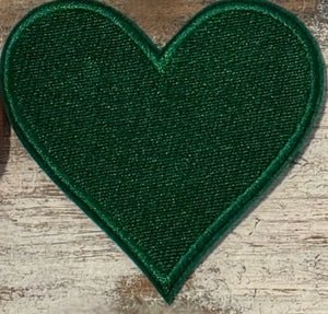 Heart Iron On Patches