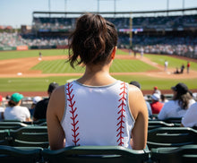 Load image into Gallery viewer, Baseball Time Tank Tops