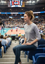 Load image into Gallery viewer, Volleyball Raglan Top