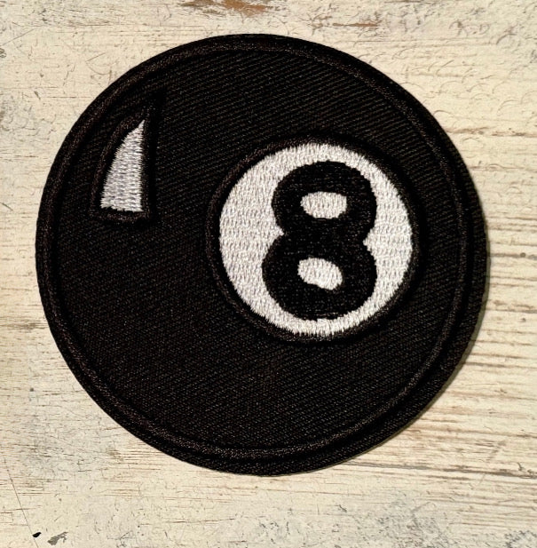 Billiards Pool Iron On Patches