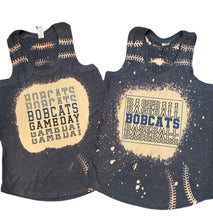 Load image into Gallery viewer, Bobcats Game Day Bleached Tank