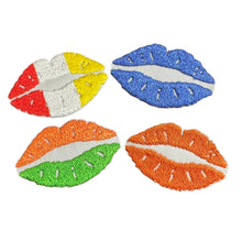 Load image into Gallery viewer, Team Color Game Day Lip Iron On Patches