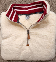 Load image into Gallery viewer, Vintage Sherpa Pullover (Black or Cream)