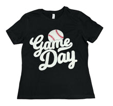 Load image into Gallery viewer, Game Day Baseball Patch Tees &amp; Sweatshirts