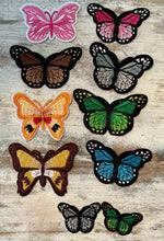 Load image into Gallery viewer, Butterfly Iron On Patches (Various Colors)