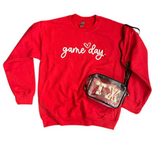 Load image into Gallery viewer, Game Day Heart Sweatshirt