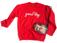 Load image into Gallery viewer, Game Day Heart Sweatshirt