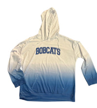 Load image into Gallery viewer, Unisex Blue Fade Bobcat Hoodie