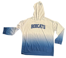 Load image into Gallery viewer, Unisex Blue Fade Bobcat Hoodie