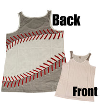 Load image into Gallery viewer, Baseball Time Tank Tops