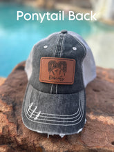 Load image into Gallery viewer, Bobcat Leather Patch Hats (Various Styles)