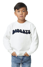 Load image into Gallery viewer, Youth Faux Glitter Bobcats Sweatshirt