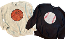 Load image into Gallery viewer, Sequin Basketball Sweatshirt (Various Colors)