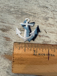 Boat Anchor Iron On Patch