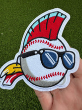 Load image into Gallery viewer, Mohawk Baseball Iron On Patch