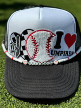 Load image into Gallery viewer, Baseball Beaded Hat CHAIN