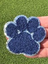 Load image into Gallery viewer, Chenille Paw Print Iron On Patches