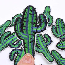 Load image into Gallery viewer, Cactus Iron On Patches