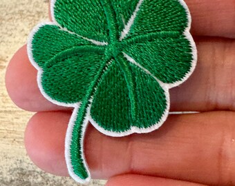 4 Leaf Clover Iron On Patch