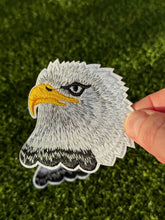 Load image into Gallery viewer, Eagle Head Mascot Iron On Patch