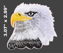 Load image into Gallery viewer, Eagle Head Mascot Iron On Patch