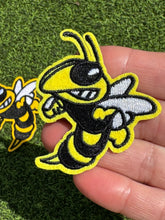 Load image into Gallery viewer, Hornet - Yellow Jacket Mascot Iron On Patches