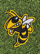 Load image into Gallery viewer, Hornet - Yellow Jacket Mascot Iron On Patches