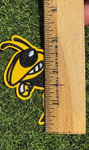 Load image into Gallery viewer, Hornet - Yellow Jacket Mascot Iron On Patches