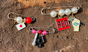 Music Themed Hat Pins