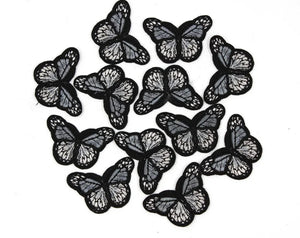 Butterfly Iron On Patches (Various Colors)