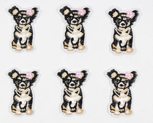 Dog Iron On Patches (Various Styles)