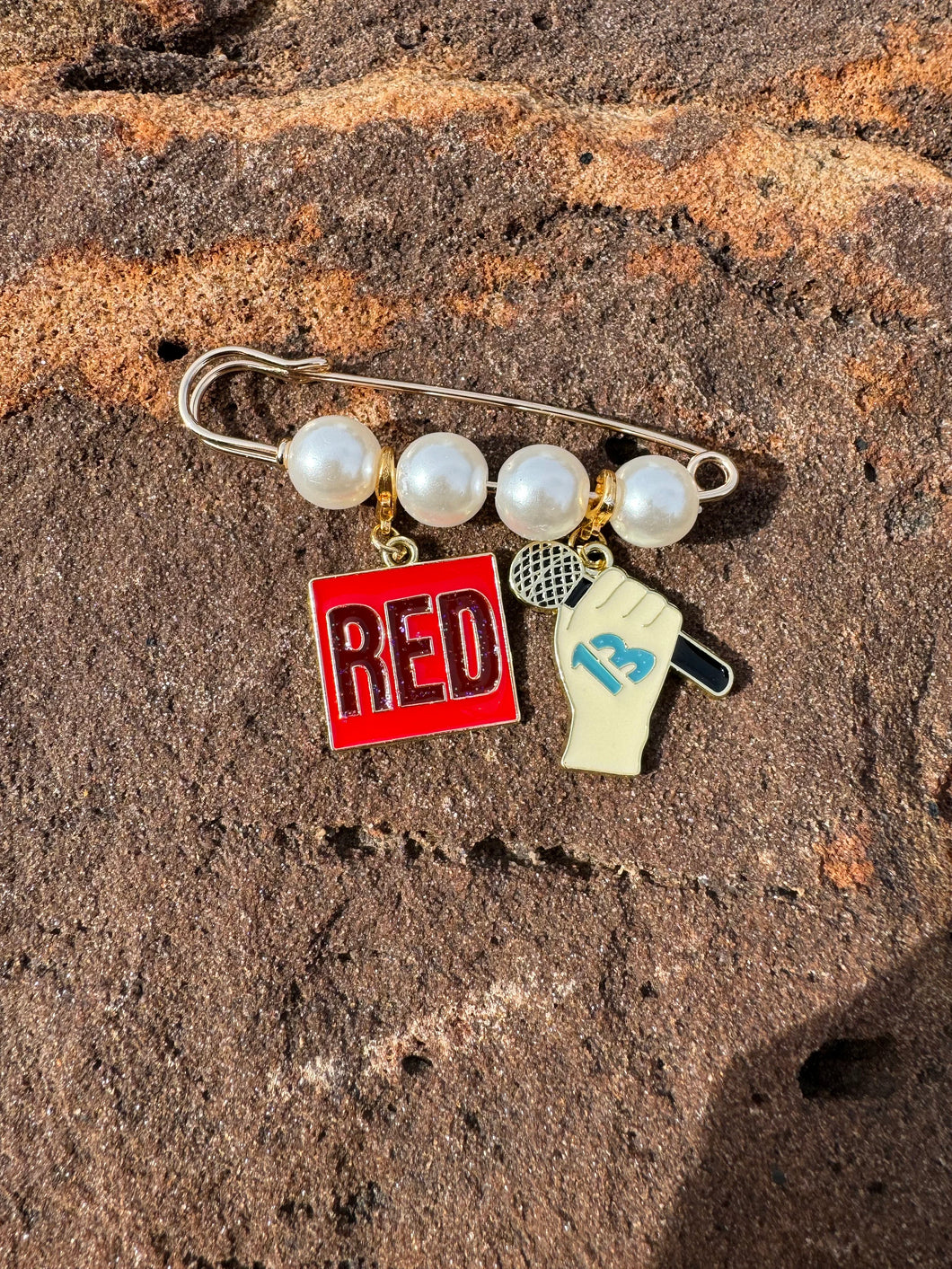 Music Themed Hat Pins