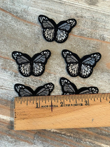 Butterfly Iron On Patches (Various Colors)