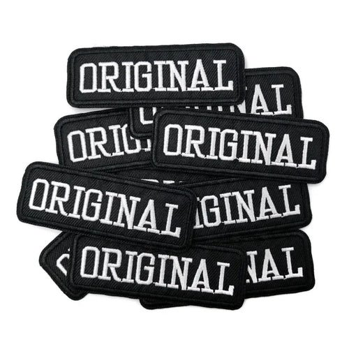 Original Iron On Patches