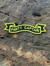 Load image into Gallery viewer, Party Captain Iron On Patch