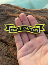 Load image into Gallery viewer, Party Captain Iron On Patch