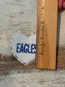 Eagles Mascot Iron On Patch