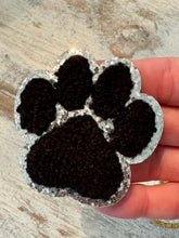 Load image into Gallery viewer, Chenille Paw Print Iron On Patches