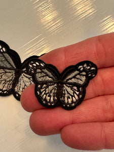 Butterfly Iron On Patches (Various Colors)