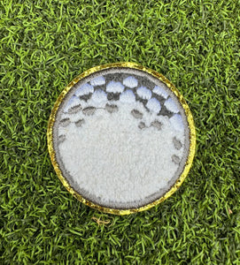 Golf Ball Iron On Patches