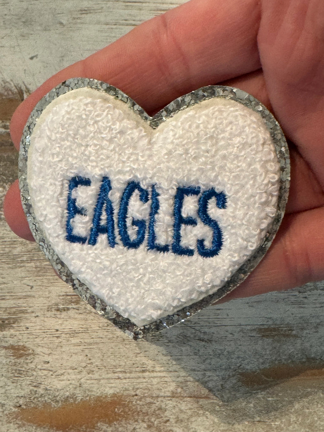 Eagles Mascot Iron On Patch