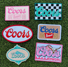 Load image into Gallery viewer, Coors Cowgirl Iron On Patches