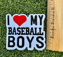 Load image into Gallery viewer, I Love My Baseball Boys Iron On Patch