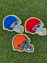 Load image into Gallery viewer, Football Helmet Iron On Patches