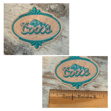 Load image into Gallery viewer, Coors Cowgirl Iron On Patches