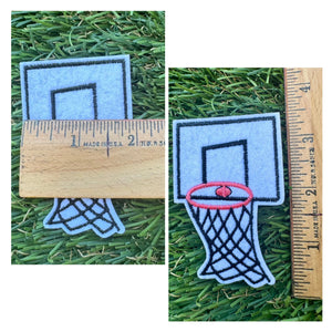 Basketball Iron On Patches