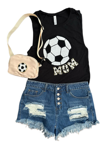 Chenille Patch Soccer Tops
