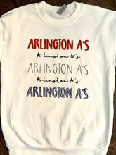 Load image into Gallery viewer, Arlington A’s Baseball Sweatshirts