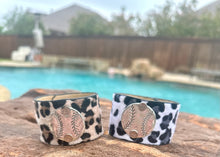 Load image into Gallery viewer, Leopard Sports Cuffs (Baseball/Softball/Soccer/Football)